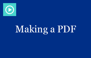 Making a PDF